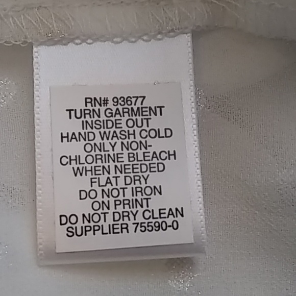 Blouse, Embellished, Cami Lining, Sz M - Picture 5 of 5